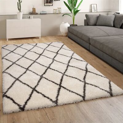 PACO HOME Maghreb 075 - Hochflor-Teppich Beige PACO HOME Maghreb 075 - Hochflor-Teppich Beige