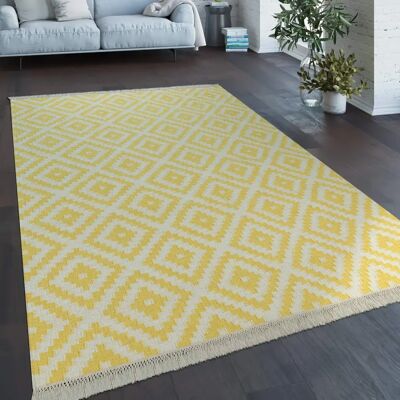 Alfombra de lana PACO HOME Kenitra 500 - Rectángulo 160x230cm Alfombra de lana PACO HOME Kenitra 500 - Rectángulo 160x230cm