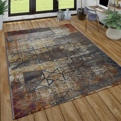 Tappeto PACO HOME Jazz 705 - Grigio, 120x170 cm, Pelo corto, Design moderno Tappeto PACO HOME Jazz 705 - Grigio, 120x170 cm, Pelo corto, Design moderno