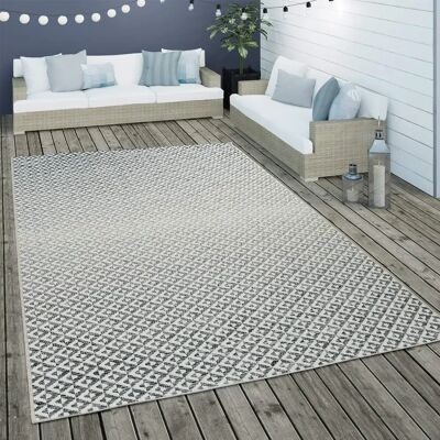 Alfombra PACO HOME Kortrijk 745 - Diseño geométrico para interior y exterior Alfombra PACO HOME Kortrijk 745 - Diseño geométrico para interior y exterior