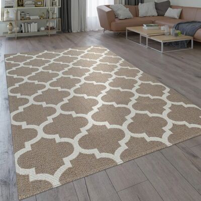PACO HOME Varadero 463 Tappeto beige a motivo geometrico - Tappeto PACO HOME Varadero 463 Tappeto beige a motivo geometrico - Tappeto