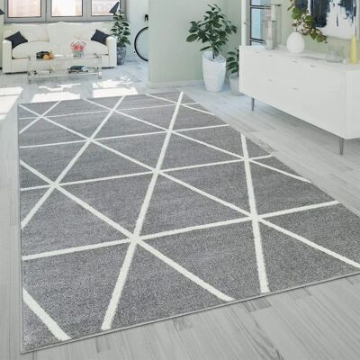 PACO HOME Stella 401 - Tapis Pastel Géométrique - Publicité PACO HOME Stella 401 - Tapis Pastel Géométrique - Publicité
