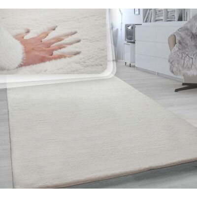PACO HOME Kaninchen 780 Beiger Kunstfell-Teppich - Fellteppich PACO HOME Kaninchen 780 Beiger Kunstfell-Teppich - Fellteppich