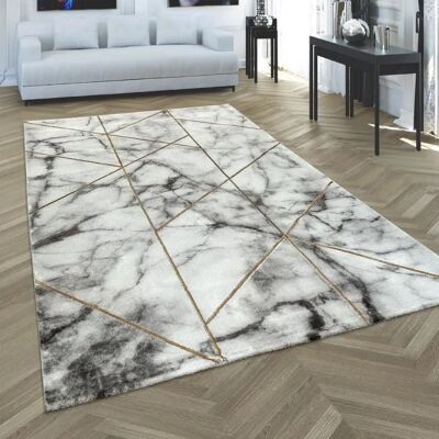 PACO HOME Kraft 524 Kurzflor Marmor Teppich - Teppich PACO HOME Kraft 524 Kurzflor Marmor Teppich - Teppich