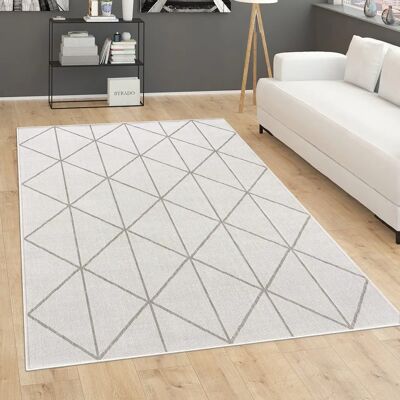 Paco Home - Alfombra Geométrica 200x280cm - Interior y Exterior Paco Home - Alfombra Geométrica 200x280cm - Interior y Exterior