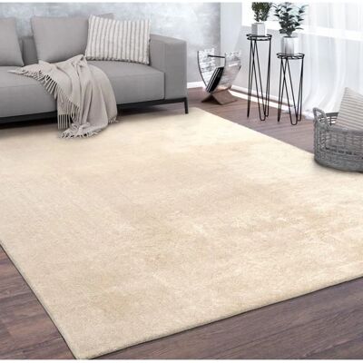 Tappeto beige a pelo corto - Paco Home Tappeto beige a pelo corto - Paco Home