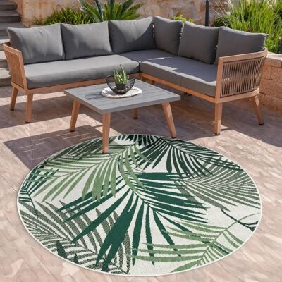 PACO HOME - Alfombra Tropical de Palmeras - Interior y Exterior - 80x250 cm PACO HOME - Alfombra Tropical de Palmeras - Interior y Exterior - 80x250 cm