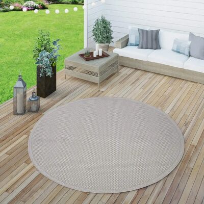 PACO HOME Timber 125 - Tappeto esterno beige PACO HOME Timber 125 - Tappeto esterno beige