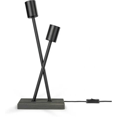 PACO HOME IKS Doppellampe Vintage Tisch- & Stehlampe PACO HOME IKS Doppellampe Vintage Tisch- & Stehlampe