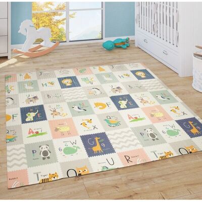 Tappeto Gioco Paco Home - Animali Pastello Pieghevole 180x200cm Tappeto Gioco Paco Home - Animali Pastello Pieghevole 180x200cm