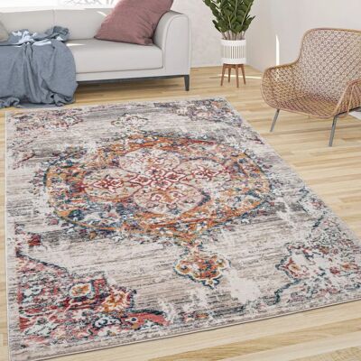 Paco Home Modello 60x100 cm Tappeto Vintage Orientale a Pelo Corto Paco Home Modello 60x100 cm Tappeto Vintage Orientale a Pelo Corto