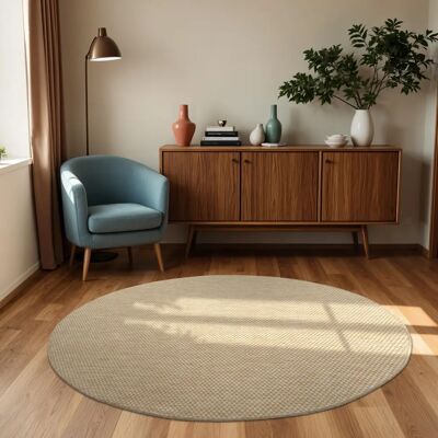 Tapis Rond Paco Home - 120 cm - Décor Moderne & Extérieur - Publicité Tapis Rond Paco Home - 120 cm - Décor Moderne & Extérieur - Publicité