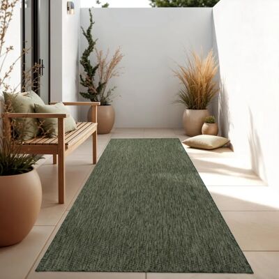 Paco Home Grüne Teppich 80x150 cm - Innen/Außen Paco Home Grüne Teppich 80x150 cm - Innen/Außen
