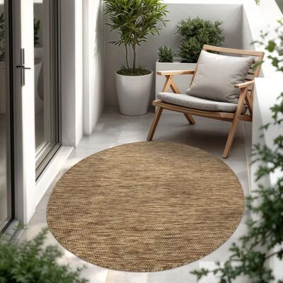 Tappeto Paco Home 80 cm Tondo Mélange - Interno & Esterno Tappeto Paco Home 80 cm Tondo Mélange - Interno & Esterno