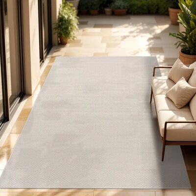 Paco Home - Modell 160x220 cm - Melierte Teppich - Indoor & Outdoor Paco Home - Modell 160x220 cm - Melierte Teppich - Indoor & Outdoor