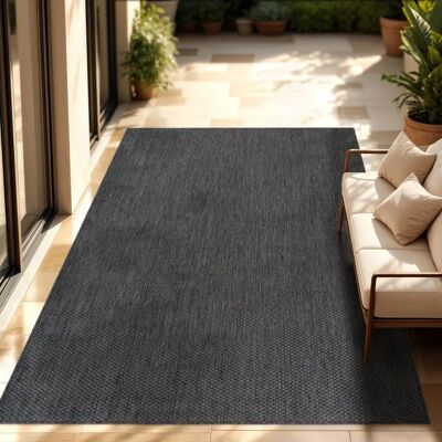 Tappeto Paco Home Antracite - Interno Esterno Moderno 200cm Tappeto Paco Home Antracite - Interno Esterno Moderno 200cm