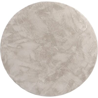 Tappeto rotondo beige PACO HOME Kunstfell Soft 380 - Tappeto Tappeto rotondo beige PACO HOME Kunstfell Soft 380 - Tappeto