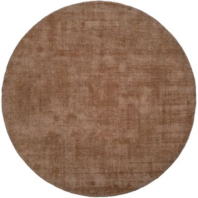 Paco Home - Alfombra Redonda Pelo Corto Hecha a Mano Moderna Monocolor - 160cm Paco Home - Alfombra Redonda Pelo Corto Hecha a Mano Moderna Monocolor - 160cm