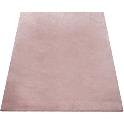 Alfombra de pelo largo PACO HOME Rabbit 780 Rosa - Alfombra de felpa Alfombra de pelo largo PACO HOME Rabbit 780 Rosa - Alfombra de felpa