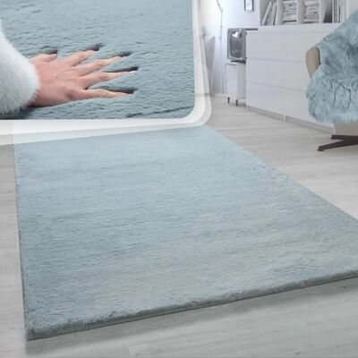 PACO HOME Türkis Langflor-Teppich PACO HOME Türkis Langflor-Teppich