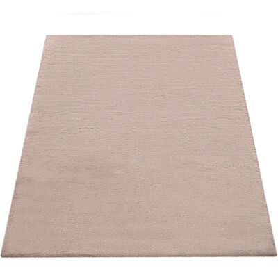 Alfombra de pelo largo PACO HOME Conejo Beige - Sala de estar Alfombra de pelo largo PACO HOME Conejo Beige - Sala de estar