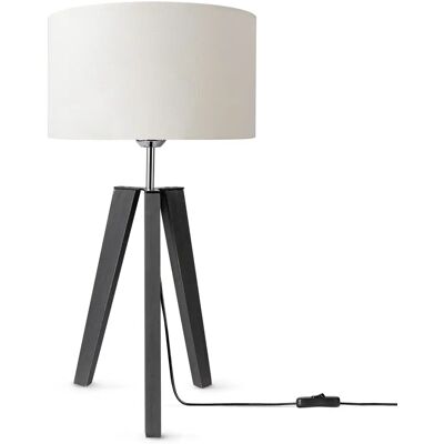 PACO HOME Canvas uni Color Stehlampe - Vintage Stil E27 PACO HOME Canvas uni Color Stehlampe - Vintage Stil E27