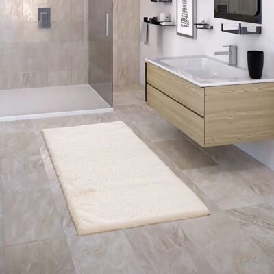 PACO HOME Comfy 340 Beigefliesen Badteppich PACO HOME Comfy 340 Beigefliesen Badteppich
