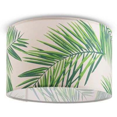 PACO HOME Ostende 537 Weiße Deckenleuchte - Palmen Design PACO HOME Ostende 537 Weiße Deckenleuchte - Palmen Design