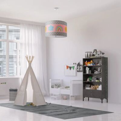 PACO HOME Cosmo 962 Pendelleuchte - Kinderfreundliche Regenbogenlampe Weiß PACO HOME Cosmo 962 Pendelleuchte - Kinderfreundliche Regenbogenlampe Weiß