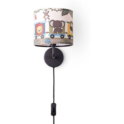 PACO HOME Diamond 635 Wandleuchte - Kinderfreundlich, Innen, Modernes Tiermotiv PACO HOME Diamond 635 Wandleuchte - Kinderfreundlich, Innen, Modernes Tiermotiv