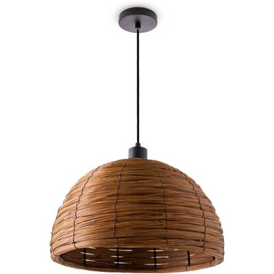 PACO HOME Gogo Natürliche Rattan Pendelleuchte - Wohnzimmer & Schlafzimmer PACO HOME Gogo Natürliche Rattan Pendelleuchte - Wohnzimmer & Schlafzimmer