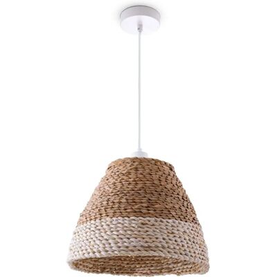 PACO HOME Basto Pendelleuchte - Rustikale Rattan-Deckenlampe PACO HOME Basto Pendelleuchte - Rustikale Rattan-Deckenlampe