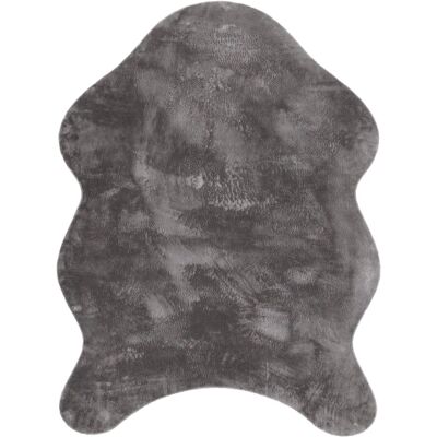 Paco Home - Tappeto di Pelliccia Sintetica a Pelo Corto - 100x200 cm - Antracite Paco Home - Tappeto di Pelliccia Sintetica a Pelo Corto - 100x200 cm - Antracite