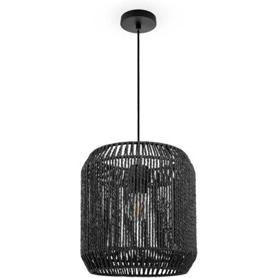 PACO HOME Pedro Schwarze Pendelleuchte - Moderne Deckenlampe PACO HOME Pedro Schwarze Pendelleuchte - Moderne Deckenlampe