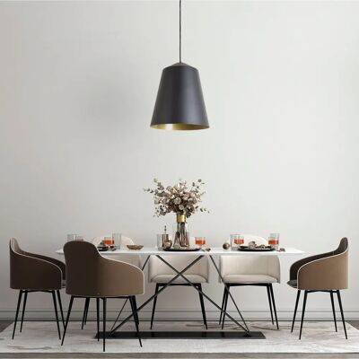PACO HOME JACKSON Moderne schwarze Pendellampe - Deckenleuchte PACO HOME JACKSON Moderne schwarze Pendellampe - Deckenleuchte
