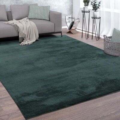 PACO HOME - Tappeto a pelo corto - Verde - 60x100 cm - Tappeto PACO HOME - Tappeto a pelo corto - Verde - 60x100 cm - Tappeto