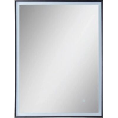 Luce da Specchio LED PACO HOME TRACY - Rettangolare, 60x80cm, Nero Luce da Specchio LED PACO HOME TRACY - Rettangolare, 60x80cm, Nero