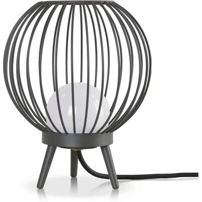 PACO HOME Auzzurra Außen-Tischlampe - Grau 22cm PACO HOME Auzzurra Außen-Tischlampe - Grau 22cm