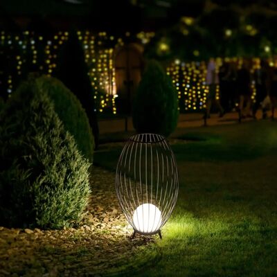 PACO HOME AUZZURRA Stehlampe 36cm Grau Außenbeleuchtung PACO HOME AUZZURRA Stehlampe 36cm Grau Außenbeleuchtung