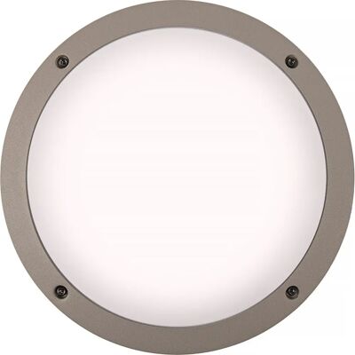 PACO HOME Carlotta Außen-Wandleuchte - Silber, E27, Ø 30cm PACO HOME Carlotta Außen-Wandleuchte - Silber, E27, Ø 30cm