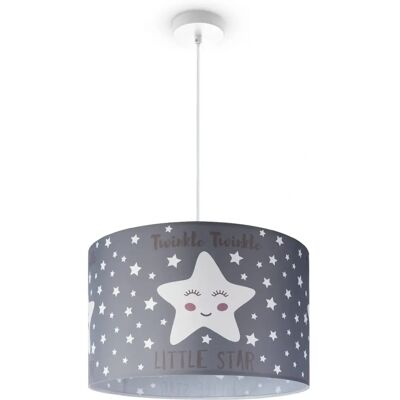 Lampada a Soffitto Bianca Stelle - Diametro 45,5cm Lampada a Soffitto Bianca Stelle - Diametro 45,5cm