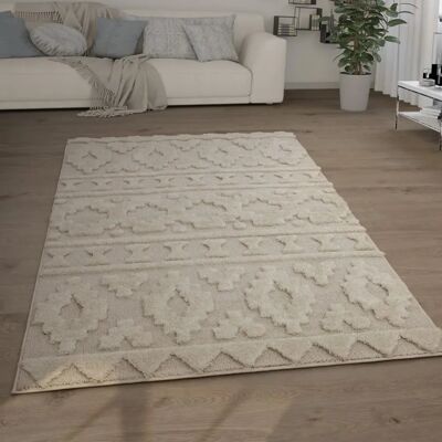 Paco Home Crema 4 Langflor Shaggy Teppich - Teppich Paco Home Crema 4 Langflor Shaggy Teppich - Teppich