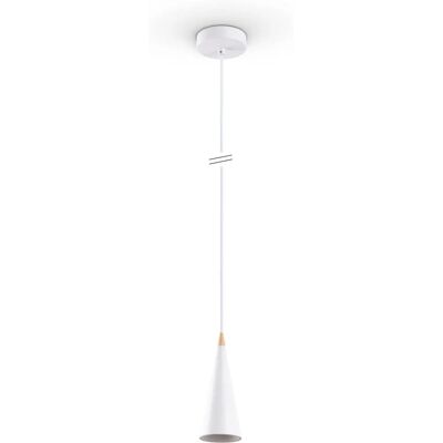 PACO HOME Lámpara Suspendida Blanca - Lámpara de Techo Moderna PACO HOME Lámpara Suspendida Blanca - Lámpara de Techo Moderna