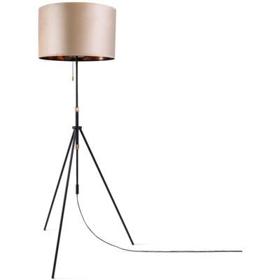 PACO HOME Naomi Schwarze Höhenverstellbare Stehlampe - Stehleuchte PACO HOME Naomi Schwarze Höhenverstellbare Stehlampe - Stehleuchte