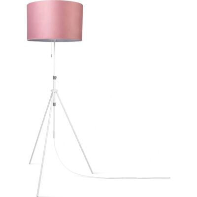 Paco Home Rosa Velours Standlampe - Modernes Design Paco Home Rosa Velours Standlampe - Modernes Design