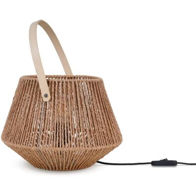 PACO HOME Cisco Moderne Korblampe - Tischlampe PACO HOME Cisco Moderne Korblampe - Tischlampe