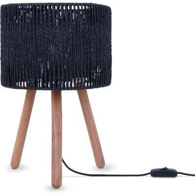 PACO HOME PITA Boho Schwarze Tischleuchte - Nachttischlampe PACO HOME PITA Boho Schwarze Tischleuchte - Nachttischlampe