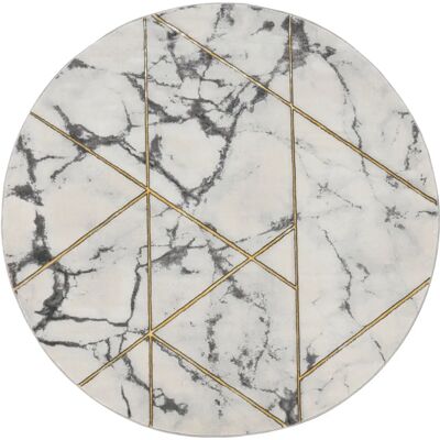 PACO HOME Kraft 524 Gold Runder Teppich - Teppich PACO HOME Kraft 524 Gold Runder Teppich - Teppich