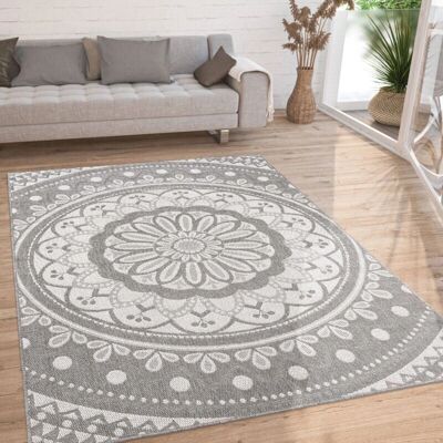 Paco Home - Tappeto Grigio 120x160 cm - Tappeto da esterno Paco Home - Tappeto Grigio 120x160 cm - Tappeto da esterno