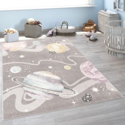 Tappeto per bambini PACO HOME Tema Spazio Pelo Corto 13mm Tappeto per bambini PACO HOME Tema Spazio Pelo Corto 13mm